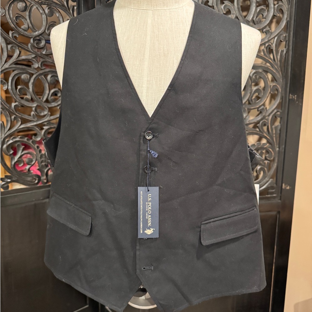 U.S. Polo Assn. Black Vest